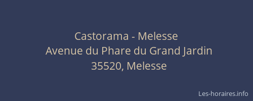 Castorama - Melesse