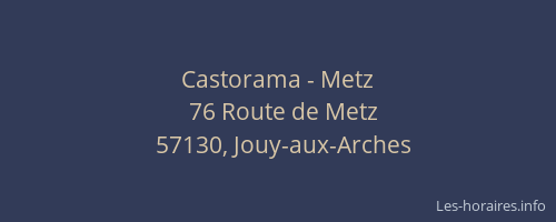 Castorama - Metz