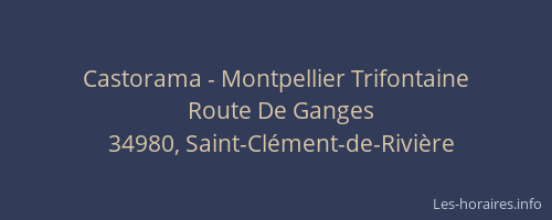 Castorama - Montpellier Trifontaine