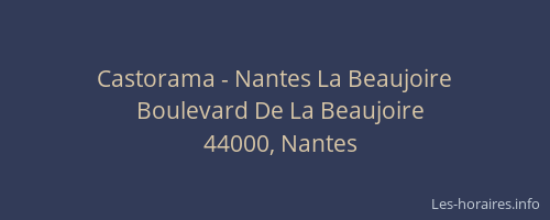 Castorama - Nantes La Beaujoire