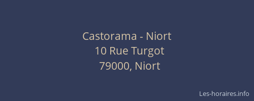 Castorama - Niort