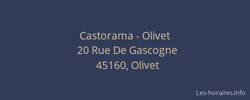 Castorama - Olivet
