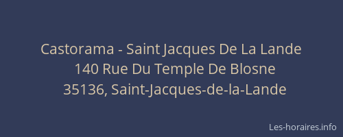 Castorama - Saint Jacques De La Lande