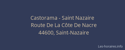 Castorama - Saint Nazaire