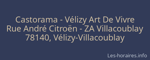 Castorama - Vélizy Art De Vivre