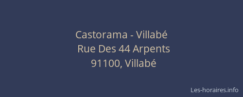 Castorama - Villabé