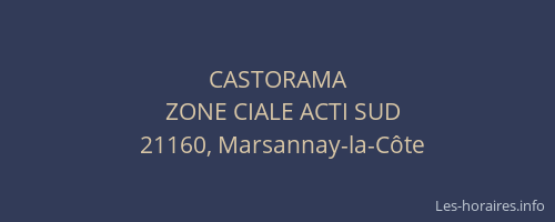 CASTORAMA