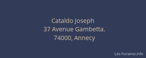 Cataldo Joseph