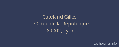 Cateland Gilles