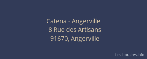 Catena - Angerville