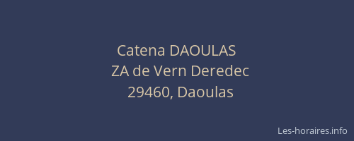 Catena DAOULAS