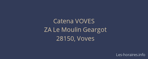 Catena VOVES