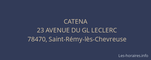 CATENA