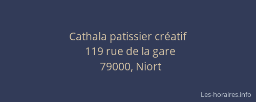 Cathala patissier créatif