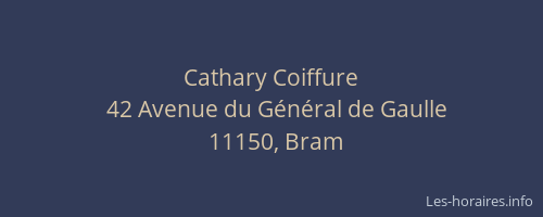 Cathary Coiffure