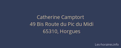 Catherine Camptort