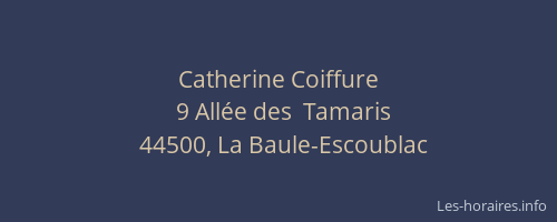 Catherine Coiffure