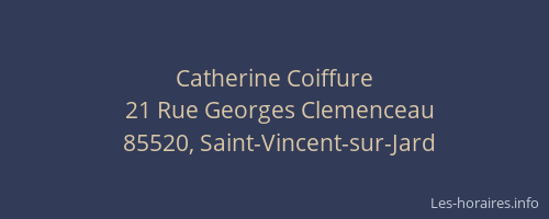 Catherine Coiffure