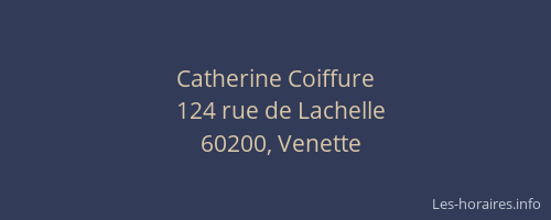Catherine Coiffure