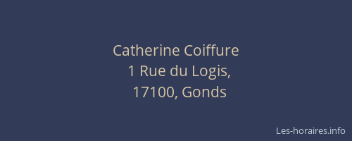 Catherine Coiffure