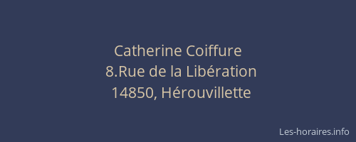 Catherine Coiffure