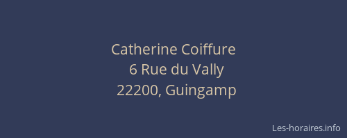 Catherine Coiffure