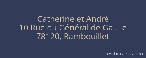 Catherine et André