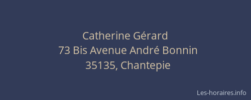Catherine Gérard