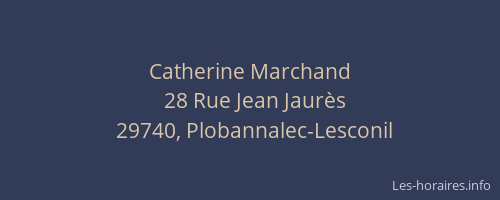 Catherine Marchand