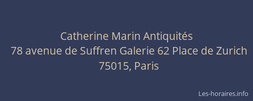 Catherine Marin Antiquités