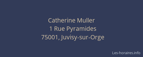 Catherine Muller
