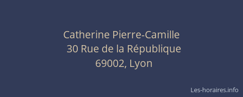 Catherine Pierre-Camille