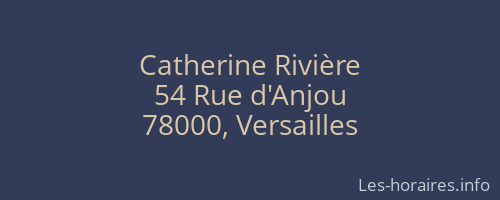 Catherine Rivière