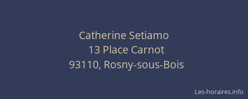 Catherine Setiamo