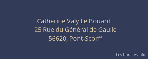 Catherine Valy Le Bouard
