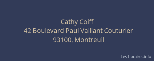 Cathy Coiff
