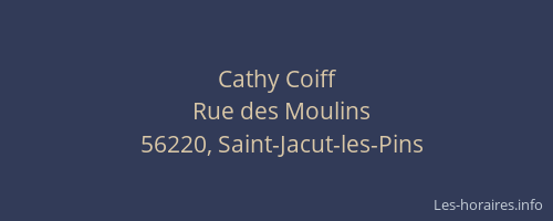 Cathy Coiff