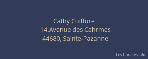 Cathy Coiffure
