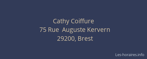 Cathy Coiffure