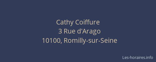 Cathy Coiffure