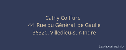 Cathy Coiffure