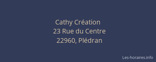 Cathy Création
