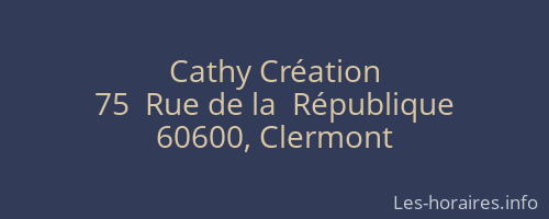 Cathy Création