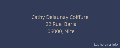 Cathy Delaunay Coiffure