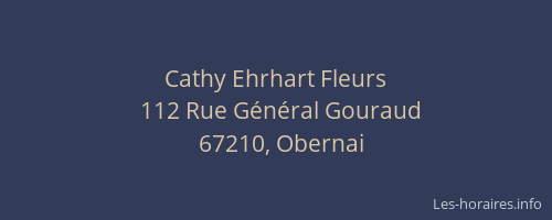 Cathy Ehrhart Fleurs