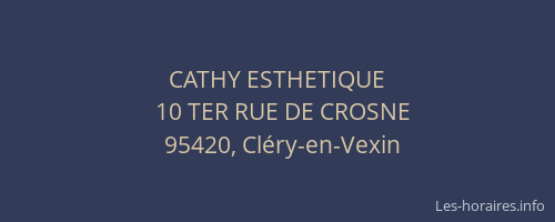 CATHY ESTHETIQUE