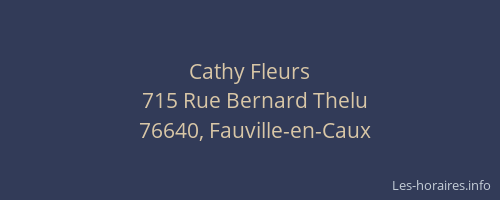 Cathy Fleurs