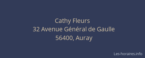 Cathy Fleurs