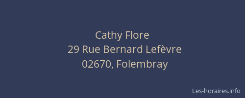 Cathy Flore