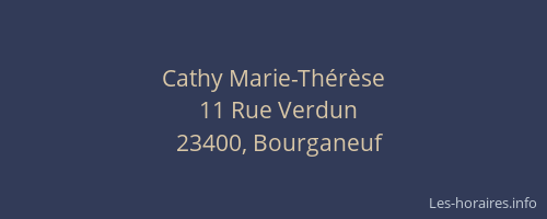 Cathy Marie-Thérèse